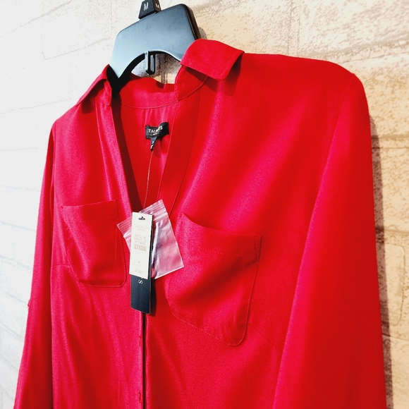 Talbots Button Down Blouse - Picture 3 of 8